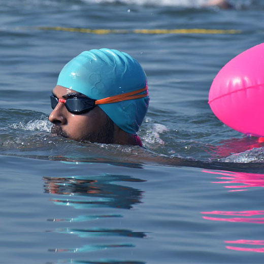 First Person with Dystonia to Swim 10 kms